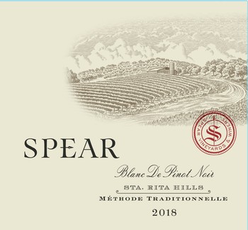 2018 Spear Blanc de Pinot Noir Sparkling