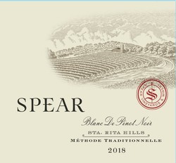 2018 Spear Blanc de Pinot Noir Sparkling