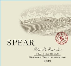 2019 Spear Blanc de Pinot Noir Sparkling